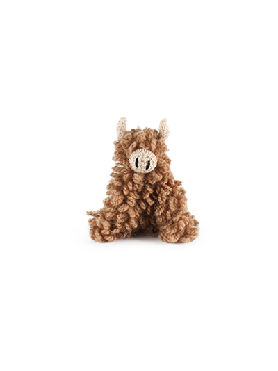 mini highland cow amigurumi crochet pattern